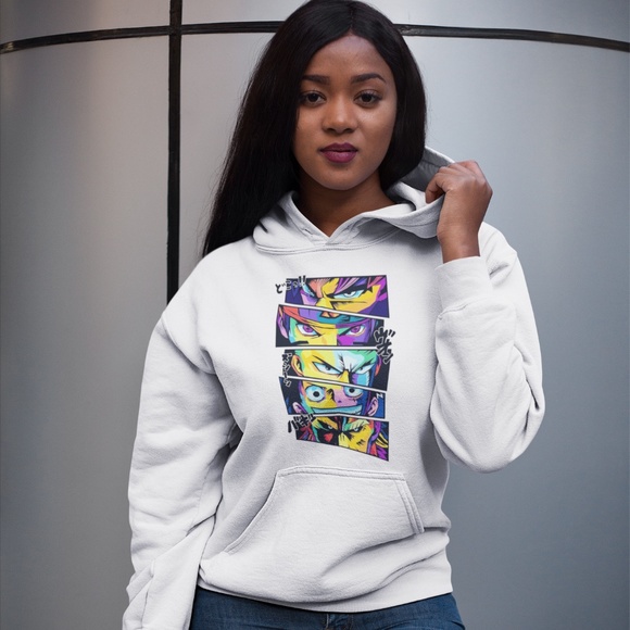 CREATIVE  ANIME NEW - DESIGN:: UNISEX CUSTOM HOODIE - Picture 4 of 10